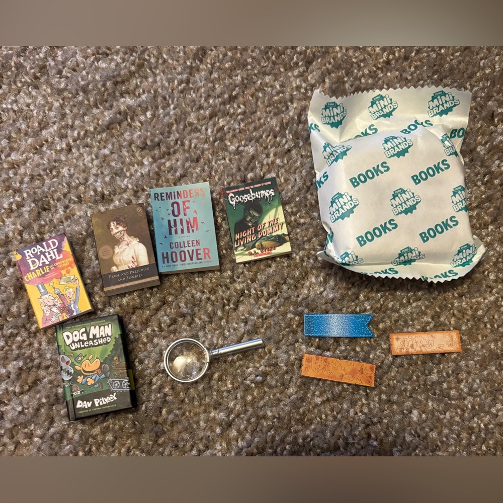 Mini Brands Books Lot Series 1